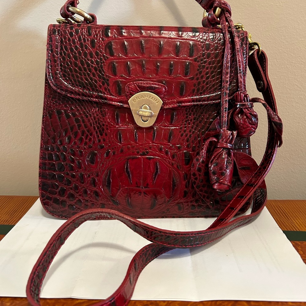 A Vintage Brahmin Olivia Rose. Collectors Must